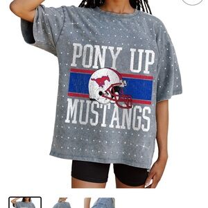 Game day couture pony up mustang women t shirt XXl